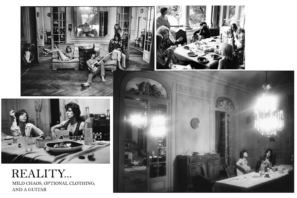 Mick Jagger and Keith Richards at Villa Nellcôte. Photos by Dominique Tarlé