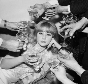 60s-woman-surrounded-by-champagne